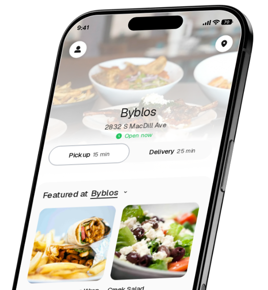 Byblos app preview